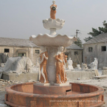 heißer Verkauf Marmor Wasserbrunnen für Gartendekoration